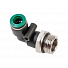 GARWIN PRO 808520-Г-10-12-1 Уголок M1/2" цанга 10 мм, с уплотнением, пластм. корпус-4004