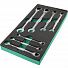 GARWIN PRO 646160 Набор ключей комбинированных трещоточных 7 пр. в ложементе EVA-4004