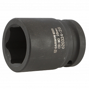 GARWIN PRO 620324-28 Головка, 3/4", 28 мм, торцевая, 6-гранная, ударная