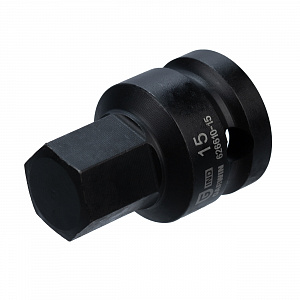 GARWIN INDUSTRIAL 626610-15 Головка торцевая, 1/2", HEX наружный, H15, ударный