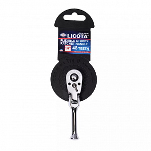 Licota ALH-01082 Трещотка, 1/4", 48 зубцов, шарнирная