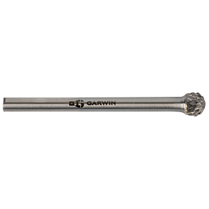 GARWIN INDUSTRIAL 900597-4*3,4*45 Борфреза сферическая 4x3,4x45 мм, VHM, DM, форма D (серия 900597)