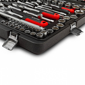 RUNTEC RT-HT142T Набор ручных инструментов RUNTEC TECHNIC 142 предмета 1/2", 3/8", 1/4"