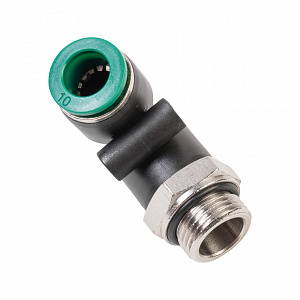 GARWIN PRO 808520-Г-10-38-1 Уголок M3/8" цанга 10 мм, с уплотнением, пластм. корпус