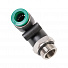 GARWIN PRO 808520-Г-10-38-1 Уголок M3/8" цанга 10 мм, с уплотнением, пластм. корпус-4004