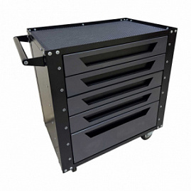 Инструментальная тележка GWT-G5N Great Wolf 5 ящиков, колеса с тормозом, серая-5307631
