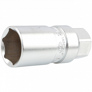 Licota ASP-A3821 Головка, 3/8", 21 мм, торцевая, 6-гранная, глубокая, свечная