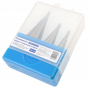 GARWIN INDUSTRIAL 102560-4-12*4-30 Набор ступенчатых сверл 4-12, 4-20, 4-30 мм, HSS-Co5