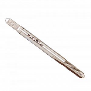 GARWIN INDUSTRIAL GM-TF035035 Метчики ручные Mf3,5x0.35, DIN 2181, HSS, 6H, комплект из 2 штук