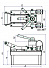 GARWIN INDUSTRIAL 811013-700-3000-2-P Насос ножной гидравлический с пневматическим приводом для двухполостного инструмента 700 бар; 3 л-4004