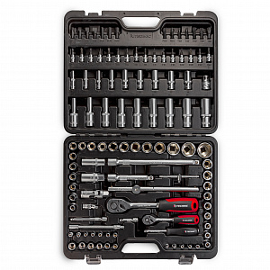 RUNTEC RT-HT108T Набор ручных инструментов RUNTEC TECHNIC 108 предметов 1/2", 1/4"