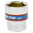 Головка торцевая стандартная шестигранная 3/8", 19 мм KING TONY 333519M-4004