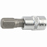 Licota H2H080 Головка со вставкой, 1/4", H8, 37 мм-4004