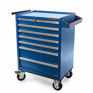 Licota AWX-2603B-N-R Тележка инструментальная с карманом, 7 полок, синяя