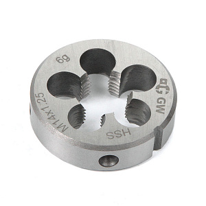 GARWIN INDUSTRIAL GM-DF14125 Плашка Mf 14x1,25, HSS, DIN 223, 6g, 38x10 мм