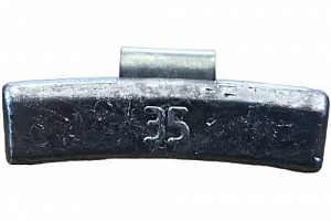 Балансировочный груз для литых дисков 35 г BW-35 (50шт)
