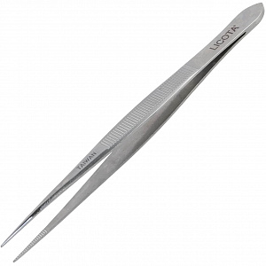 Licota AET-7114 Пинцет прямой, рифленый 115 мм