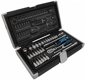 Licota ALK-0003P Набор торцевых головок 1/4" 33пр spline