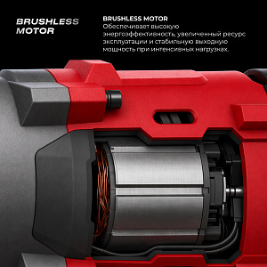 RUNTEC RT-IW1000T Гайковерт ударный аккумуляторный RUNTEC TECHNIC 1/2", 20В, 2*4Ач, 1000Нм