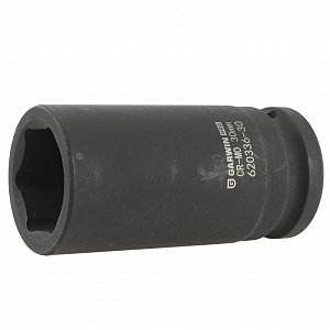 GARWIN PRO 620336-30 Головка, 3/4", 30 мм, торцевая, 6-гранная, ударная, глубокая