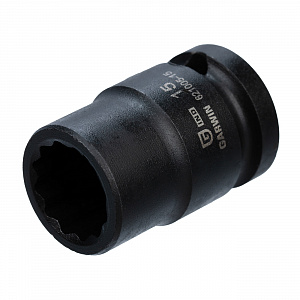 GARWIN INDUSTRIAL 621005-15 Головка, 1/2", 15 мм, торцевая, 12-гранная, ударная