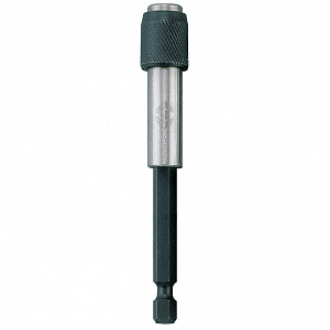 Держатель вставок (бит) 1/4", 75 мм, с фиксатором, для шуруповерта KING TONY 752-75