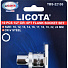 Licota TBS-22105 Набор торцевых головок 1/2" 6-ти гранных, 10 пр. на линейке, 10-24 мм-4004