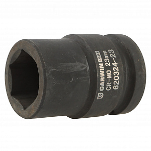 GARWIN PRO 620324-23 Головка, 3/4", 23 мм, торцевая, 6-гранная, ударная