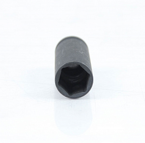 Licota AK4019L Головка, 1/2", 19 мм, торцевая, 6-гранная, ударная, глубокая, тонкостенная, для литых дисков