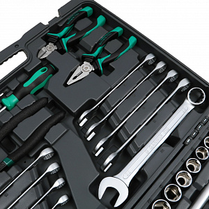 GARWIN PRO GTK-0103115 Набор ручных инструментов 1/4" и 1/2", 115 предметов