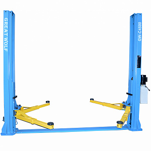Подъемник двухстоечный GW-C4500 220 Great Wolf, 4500кг