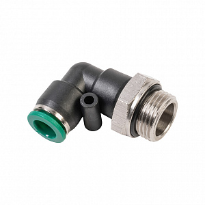 GARWIN PRO 808520-Г-8-38-1 Уголок M3/8" цанга 8 мм, с уплотнением, пластм. корпус