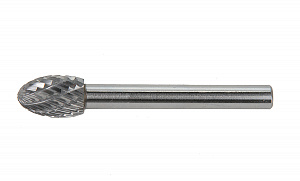 GARWIN INDUSTRIAL 900605-10*16*60 Борфреза овальная 10x16x60 мм, VHM, DC, форма E (серия 900605)