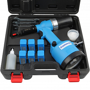 GARWIN INDUSTRIAL 804540-M12-7 Заклепочный пистолет пневмогидравлический резьбовой; M3-M12 нерж. сталь; 19000Н; ход 7мм
