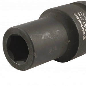 GARWIN PRO 620356-21 Головка, 1", 21 мм, торцевая, 6-гранная, ударная, глубокая