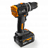 RUNTEC RT-ID224 Дрель-шуруповерт ударная аккумуляторная RUNTEC PRO 13 мм, 20В, 2*4Ач, 100Нм-4004