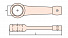 GARWIN INDUSTRIAL GSS-V034 Ключ накидной ударный искробезопасный 34 мм-4004
