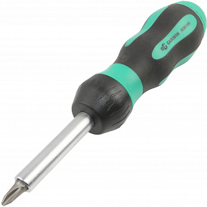 GARWIN PRO 636120 Отвертка трещоточная с набором бит, 8 пр.