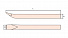 GARWIN INDUSTRIAL GSS-YQ10 Лом искробезопасный 30х500 мм-4004