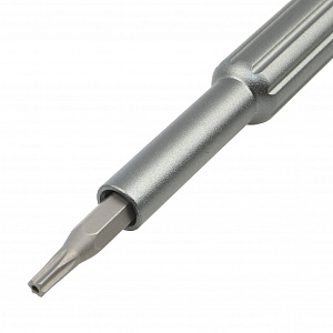 GARWIN PRO 636080 Отвертка с набором бит для точной механики, 24 пр., в алюминиевом кейсе