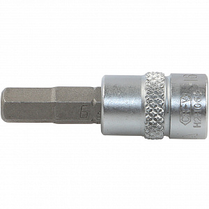 Licota H2H060 Головка со вставкой, 1/4", H6, 37 мм