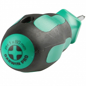 GARWIN PRO 634115-PH1*80 Отвертка усиленная PH1, 80 мм