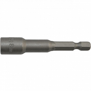 Licota BNM65008 Головка, 1/4", 8 мм, торцевая, 6-гранная, с шестигранным хвостовиком