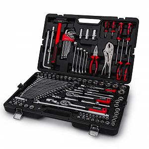 RUNTEC RT-HT142T Набор ручных инструментов RUNTEC TECHNIC 142 предмета 1/2", 3/8", 1/4"