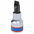 Насадка (бита) торцевая 1/2", Slotted, 10,0х1,6 мм, L = 60 мм KING TONY 402210-4004