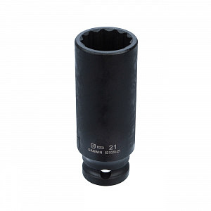 GARWIN INDUSTRIAL 621020-21 Головка, 1/2", 21 мм, торцевая, 12-гранная, ударная, глубокая