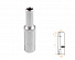 Головка торцевая глубокая шестигранная 1/4", 4,5 мм AFFIX AF00120045-4004