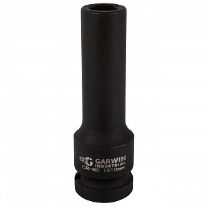 GARWIN PRO 620272-11 Головка, 1/2", 11 мм, торцевая, 6-гранная, ударная, глубокая