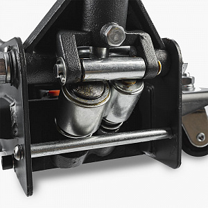 RUNTEC RT-PJL3Q Домкрат подкатной низкого подхвата 3 т, 75-505 мм, усиленный, Quick Up (быстрый подъем)