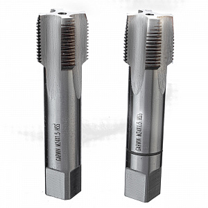 GARWIN INDUSTRIAL GM-TF240150 Метчики ручные Mf24x1.5, DIN 2181, HSS, 6H, комплект из 2 штук